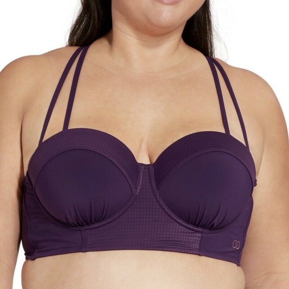 CALIA by Carrie Underwood Other - Calia Long Line Bikini Top 40D